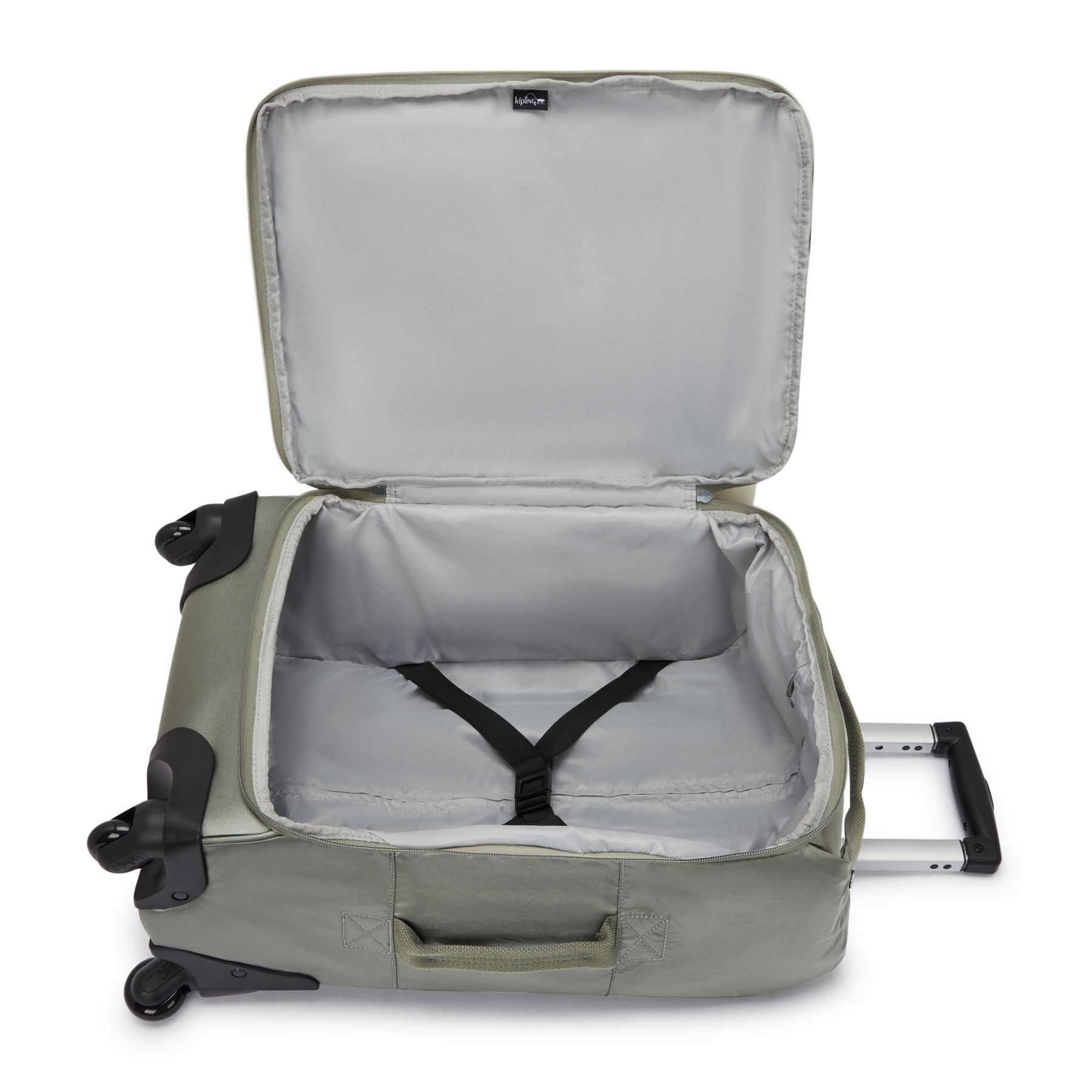 DARCEY S Petit Sac Week-End Cabine à Roulettes - Moon Grey Metallic
