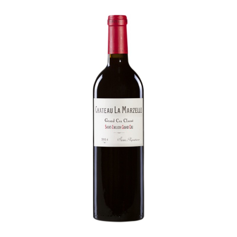 Château LA MARZELLE 2016 - Saint-Émilion Grand Cru - Grand Cru Classé - par Caisse bois de 6 bouteilles 75 cl