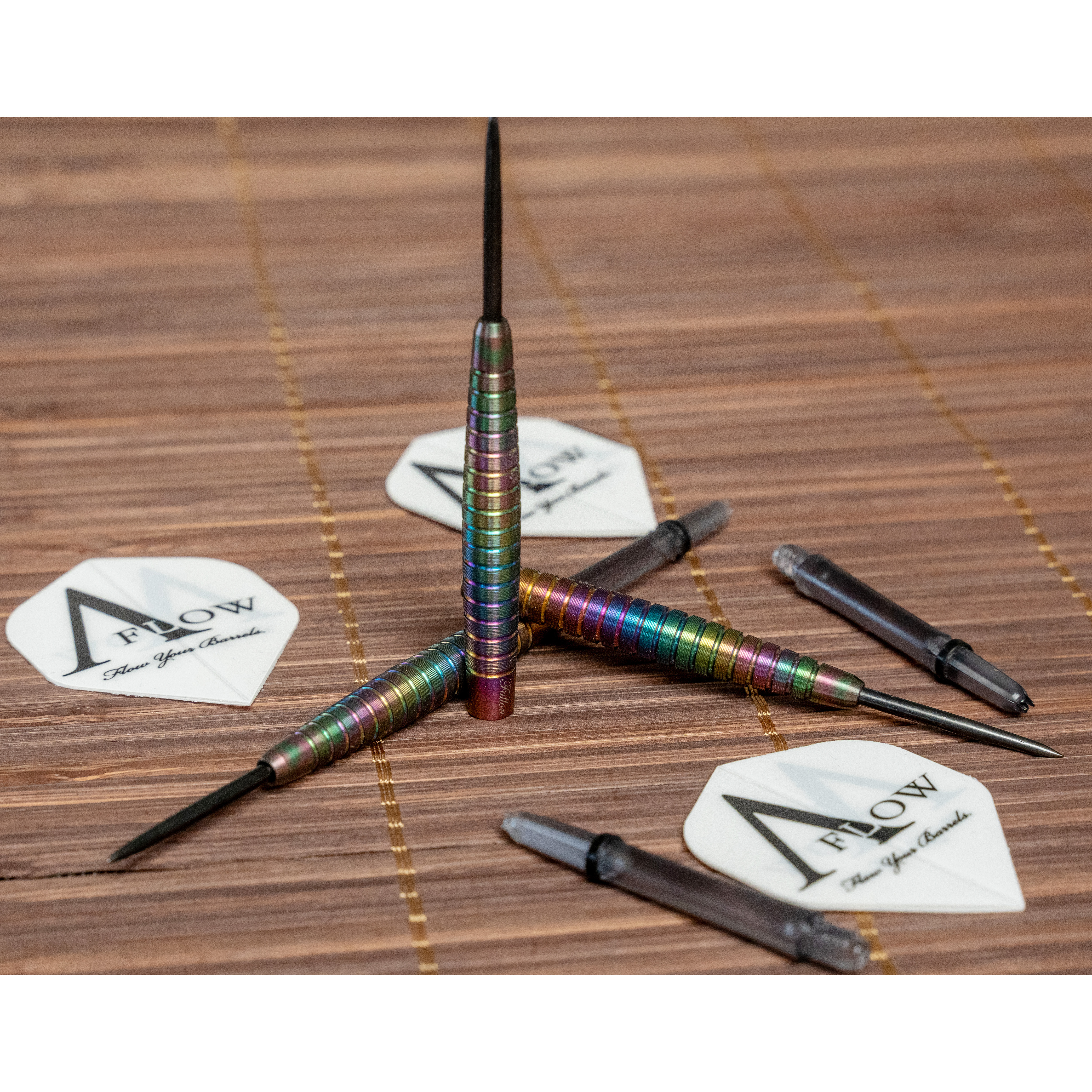 Dynasty - A-Flow Black Line - Fallon Sherrock Rainbow MG - Steeldart
