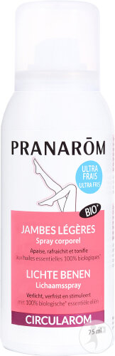 Pranarôm Circularom Crème Jambes Légères Bio Spray 75ml