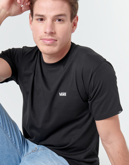 Vans - LEFT CHEST LOGO TEE - Noir