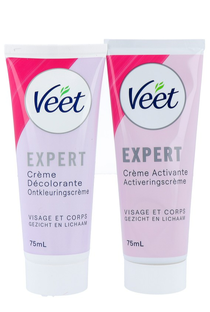 Veet Expert Ontkleuringscrème Gezicht & Lichaam 75ML