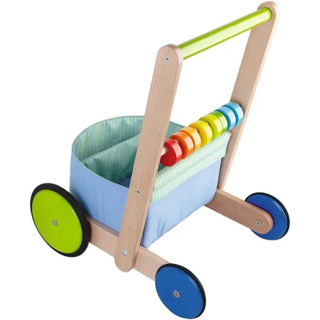 HABA 6432 Lauflernwagen Farbenspaß