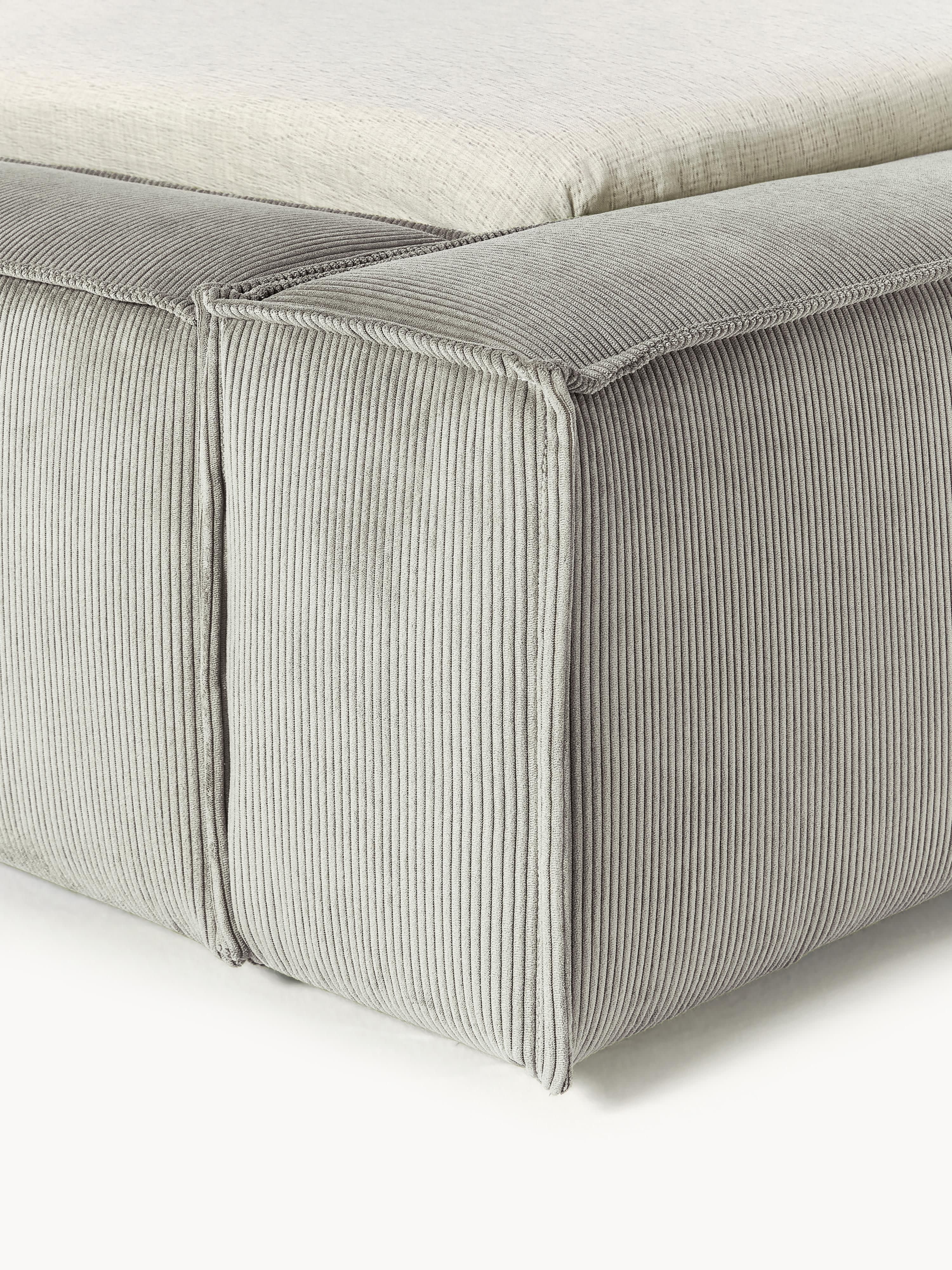 Gestoffeerd bed Lennon van corduroy