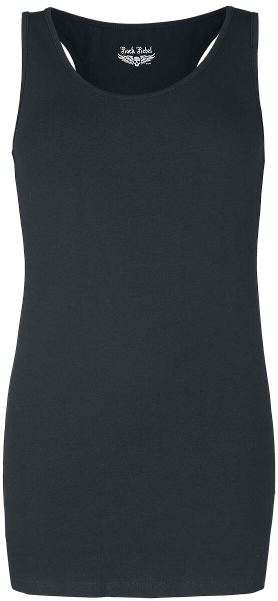 Haut Manches Longues Double Épaisseur Avec Imprimé à l'Avant | Rock Rebel by EMP T-shirt manches longues