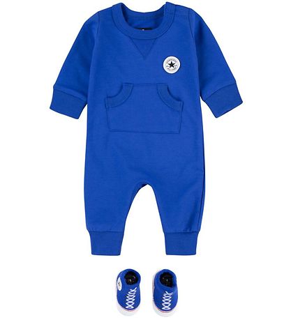 Converse S?t - Heldragt/Strømper - Blå/Hvid