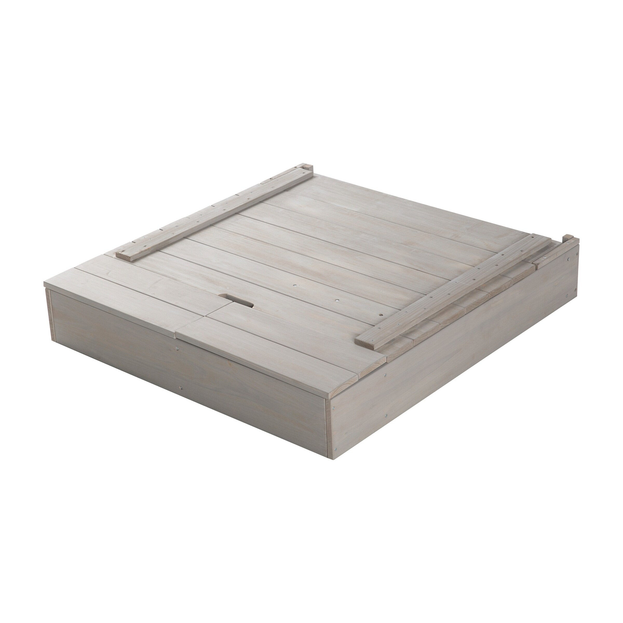 roba Sandkasten mit Deckel, Tafel und Haken Outdoor +