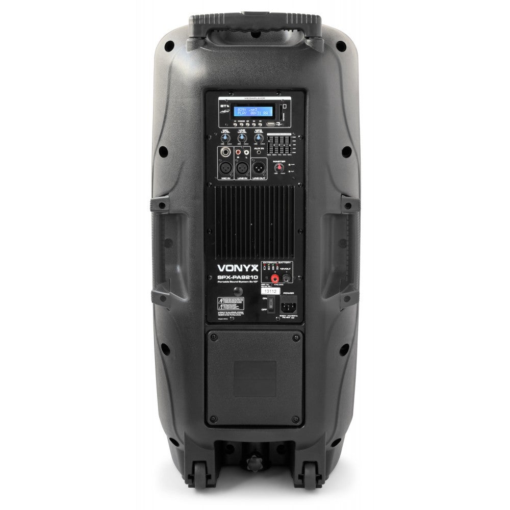 Vonyx SPX-PA9210 mobiele accu-speaker