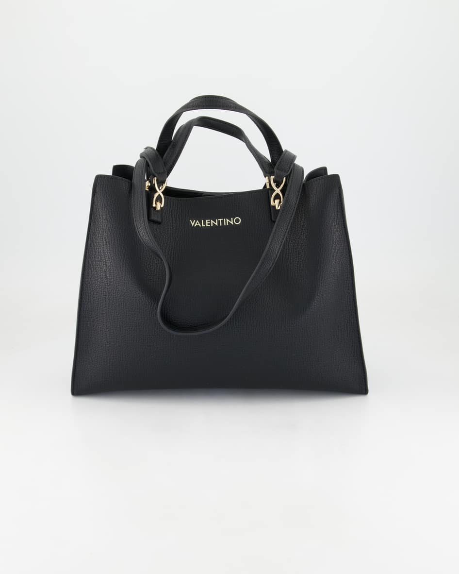 Valentino Shopping Stereo RE Handtasche in Schwarz