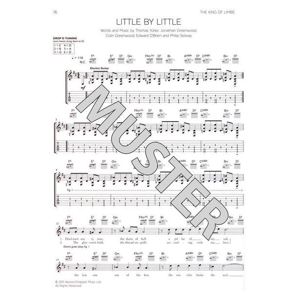 Faber Music Radiohead Guitar Songbook