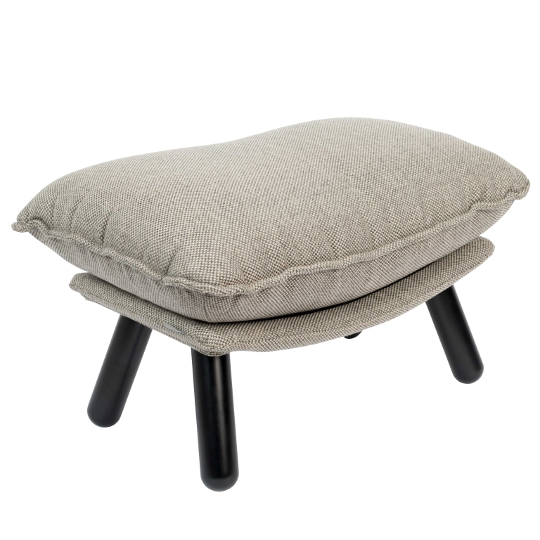 Zuiver Lazy Sack voetenbank lichtgrijs