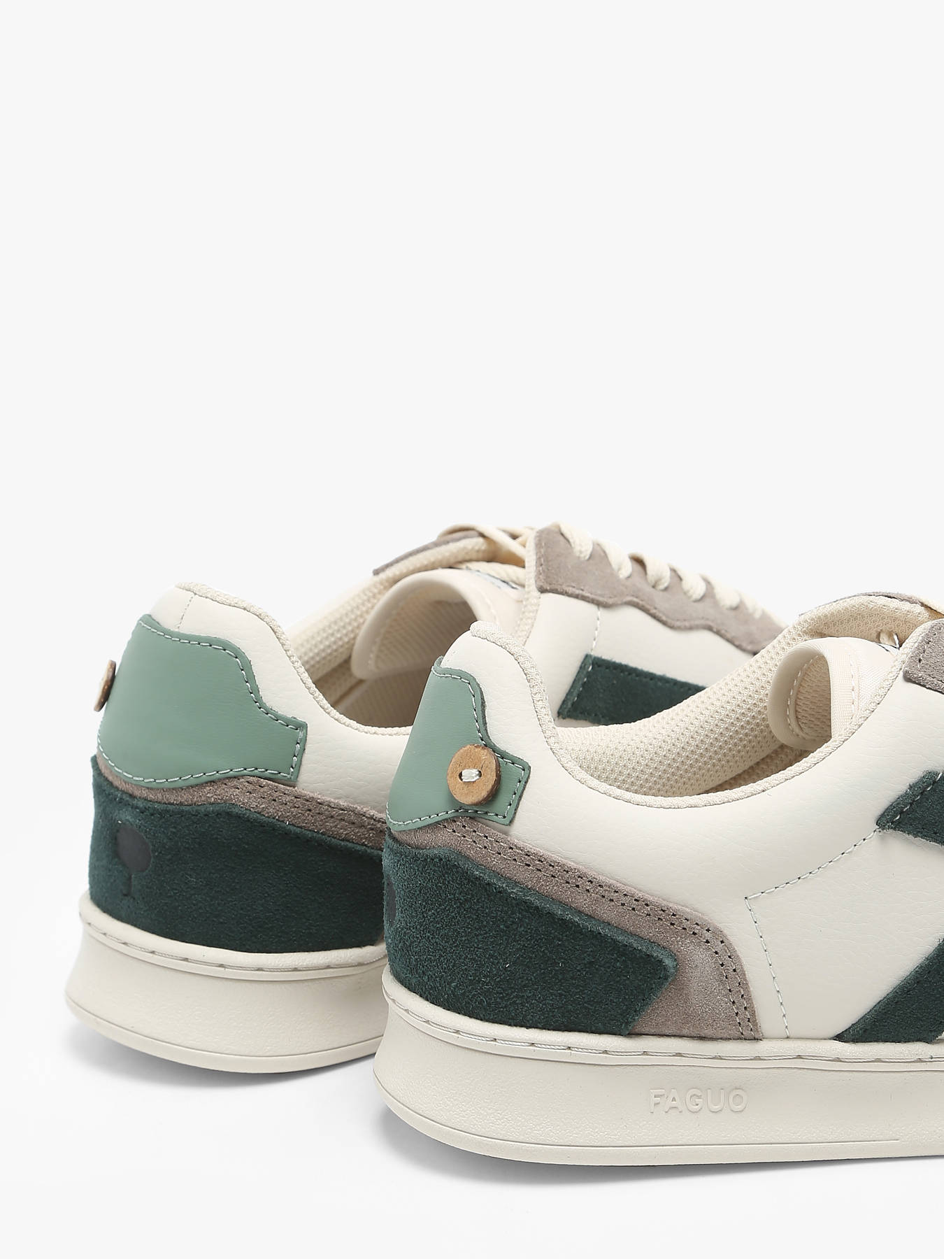 Sneakers Ceiba en cuir FAGUO