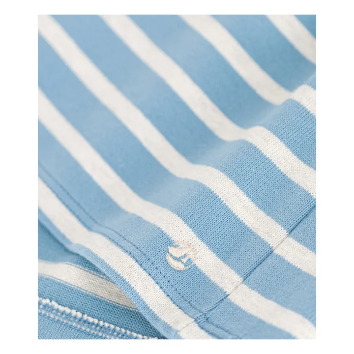 Petit Bateau Robe en Jersey Rayures | Bleu