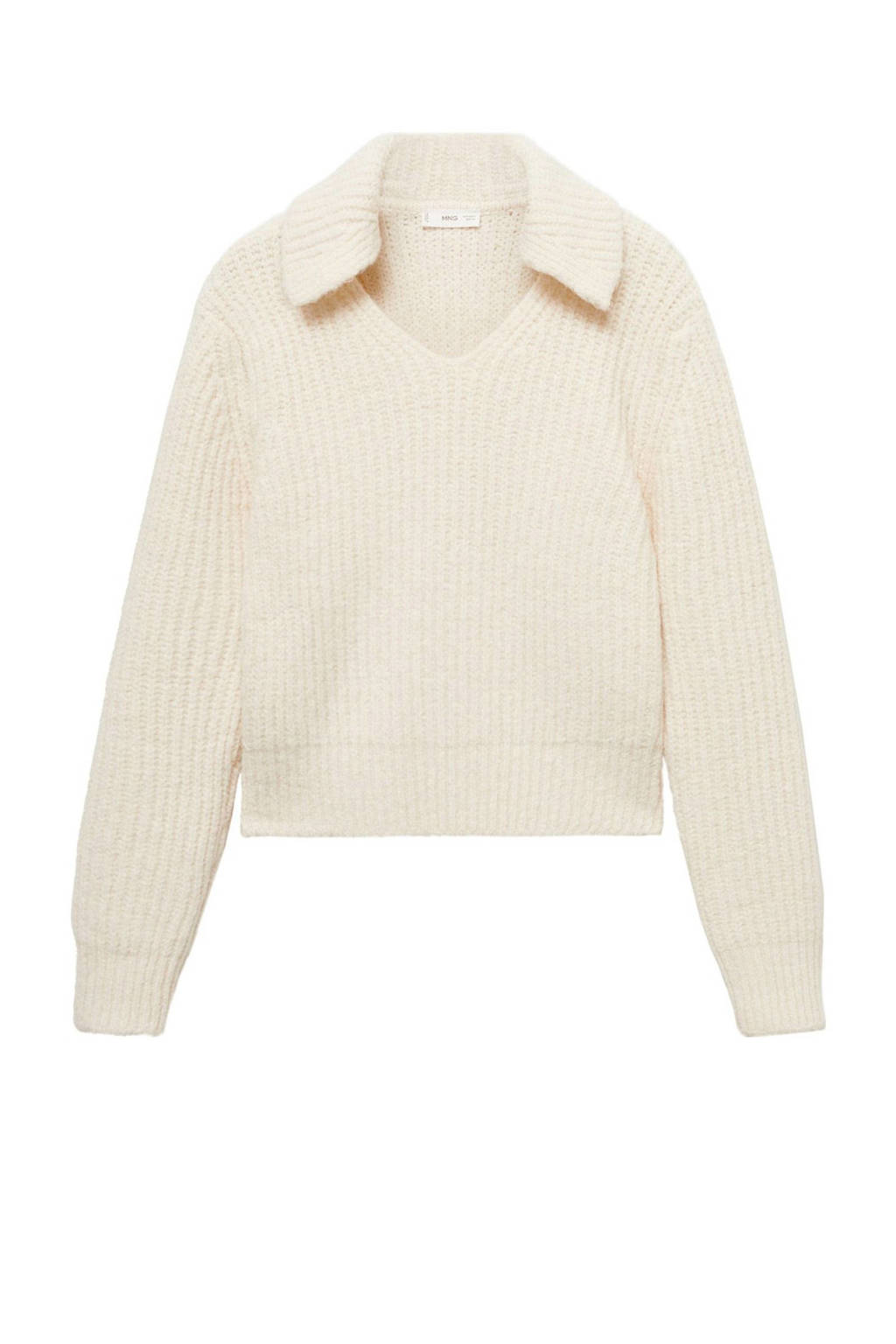 MANGO TEEN gebreide trui beige