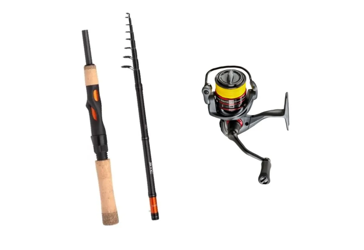 Shimano Stc Mini-T 7´ 7-21g/Okuma Ceymar C2000a