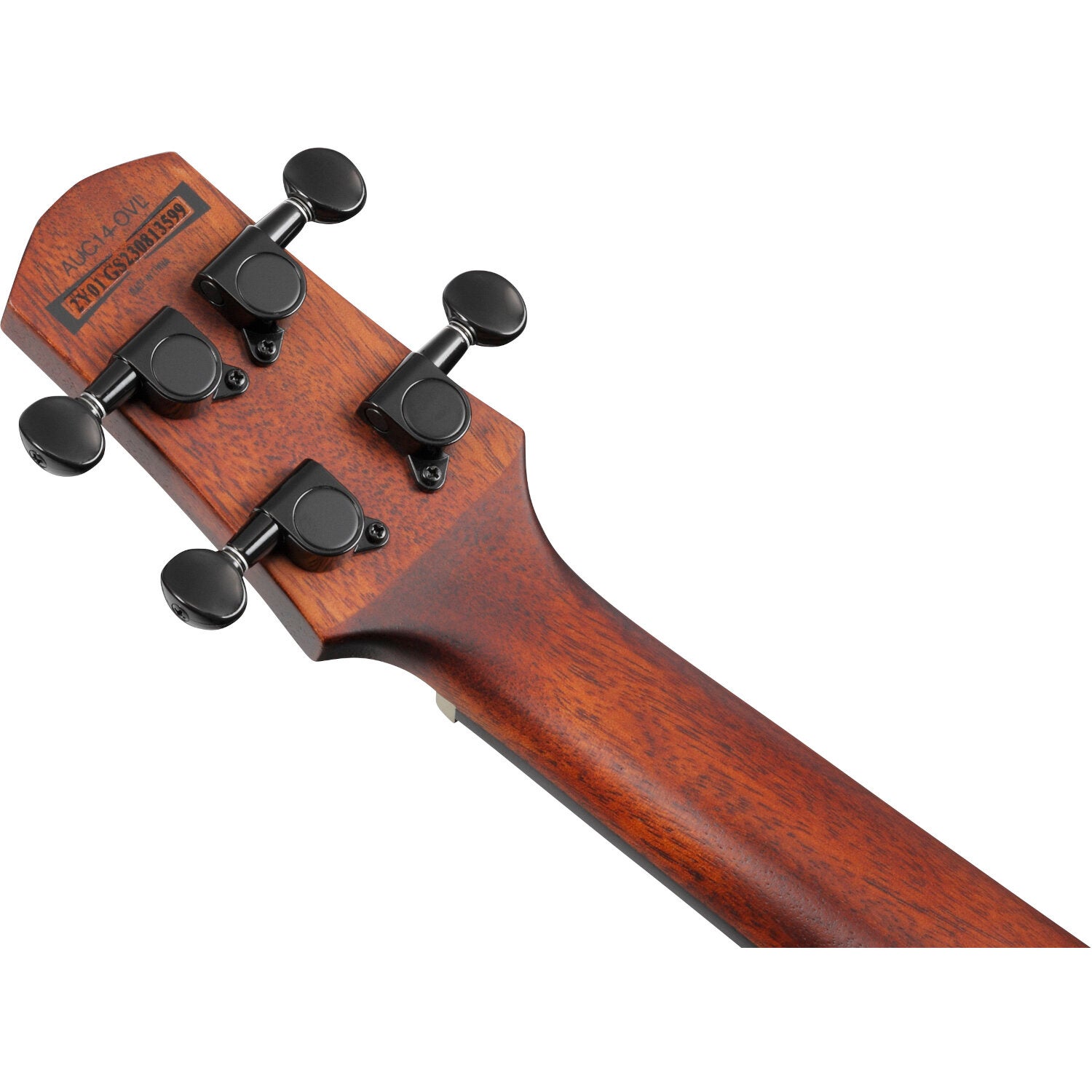 Ibanez AUC14 Open Pore Violin Sunburst concert ukelele met gigbag