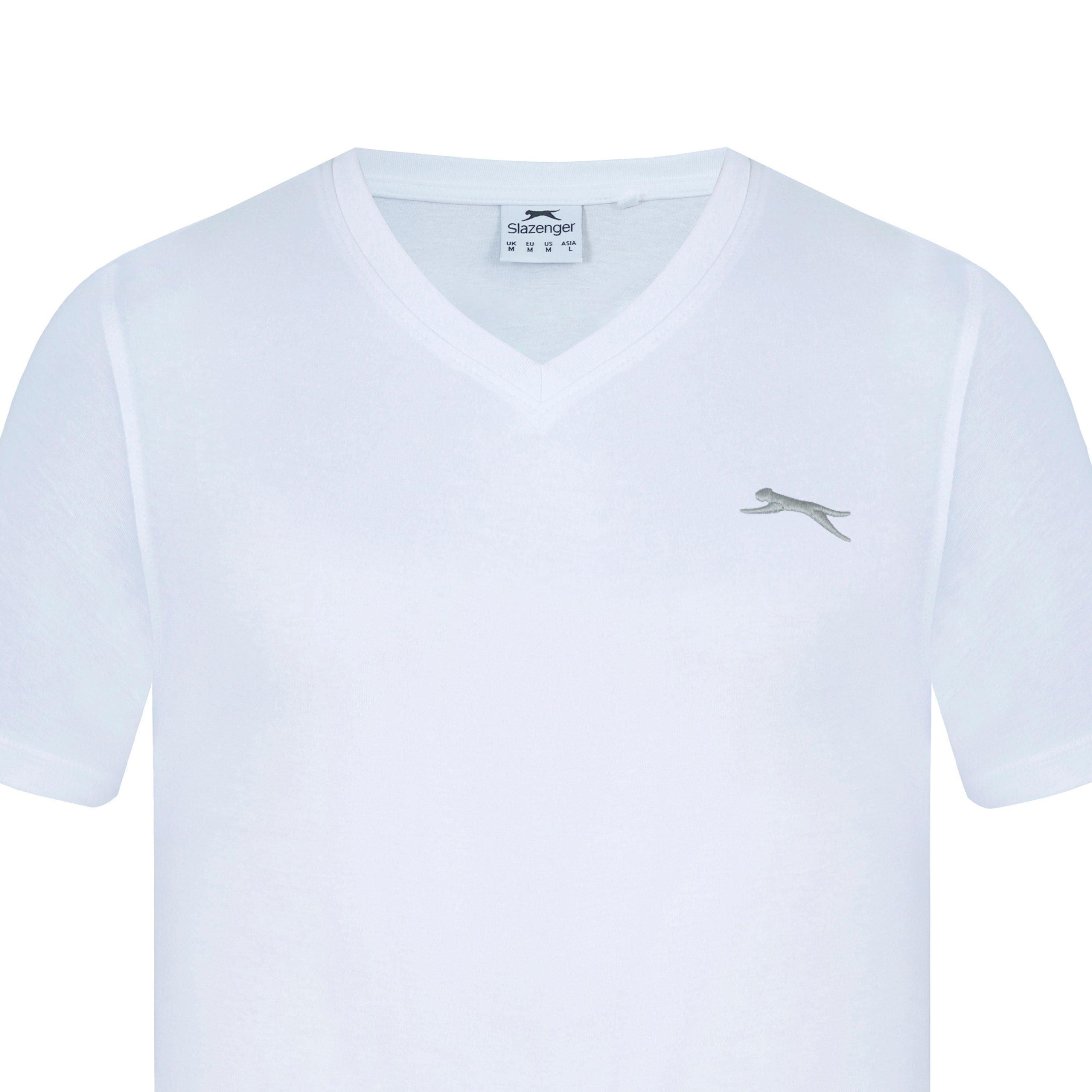 Slazenger V Neck T Shirt Mens
