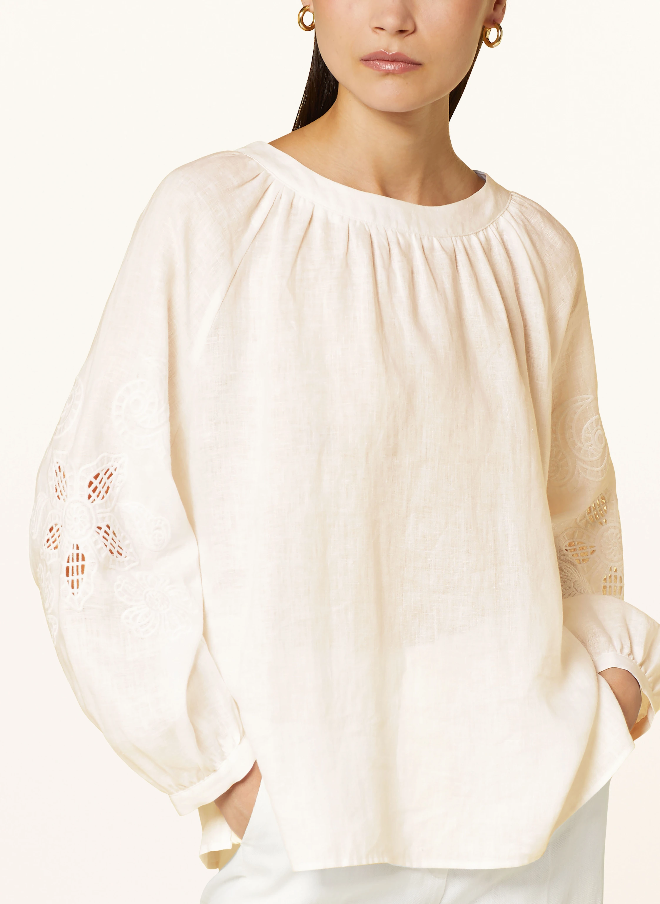 (THE MERCER) N.Y. Blusenshirt aus Leinen