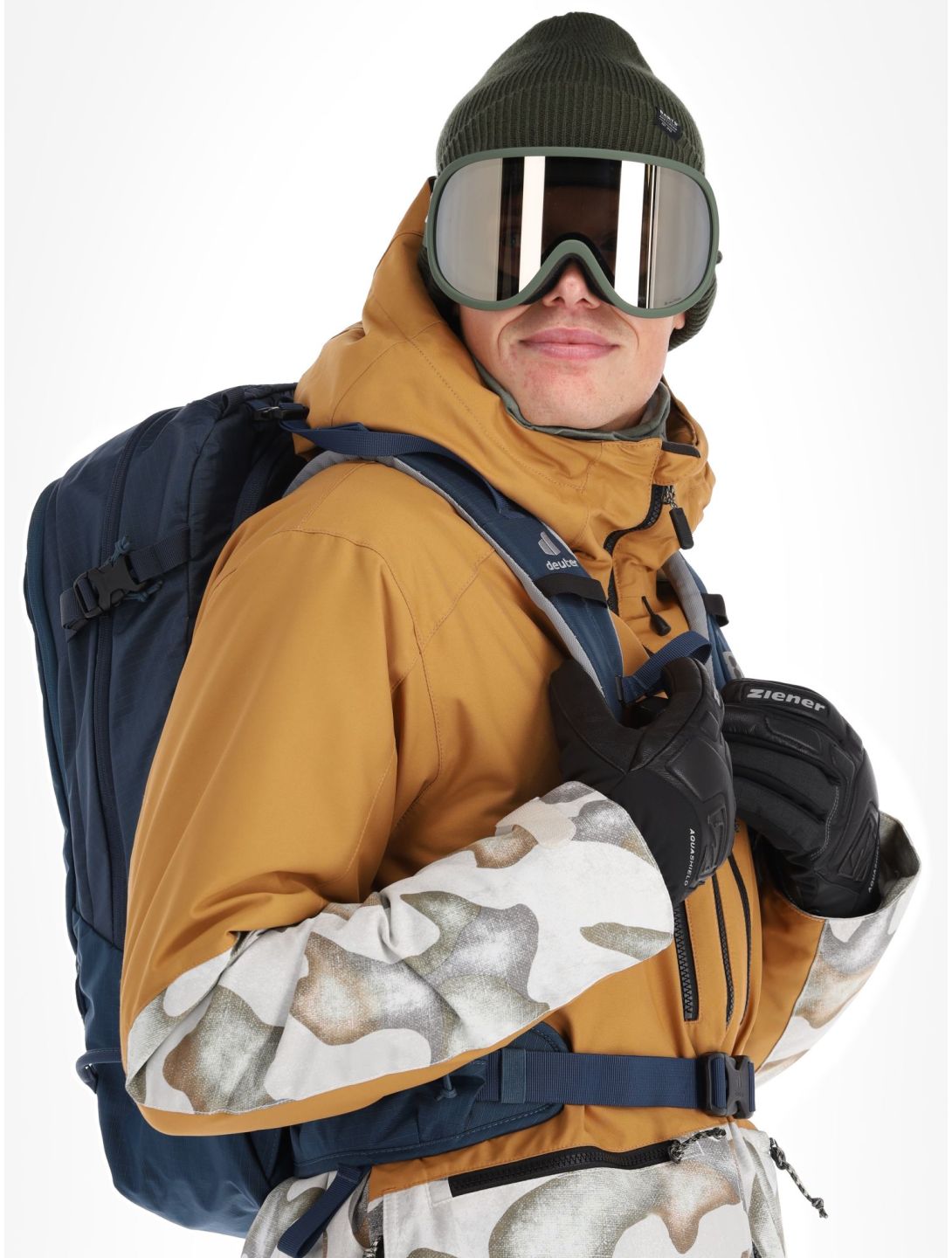 Texture ski-jas heren