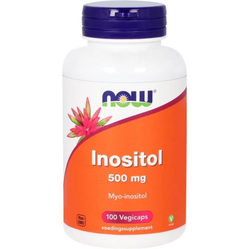 Now Inositol 500mg 100 capsules