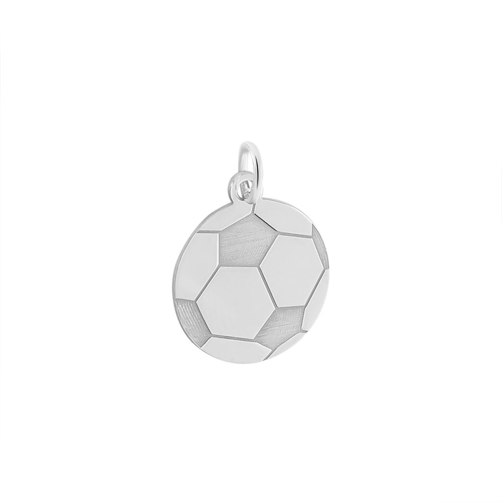 Pendentif Emil Argent Blanc