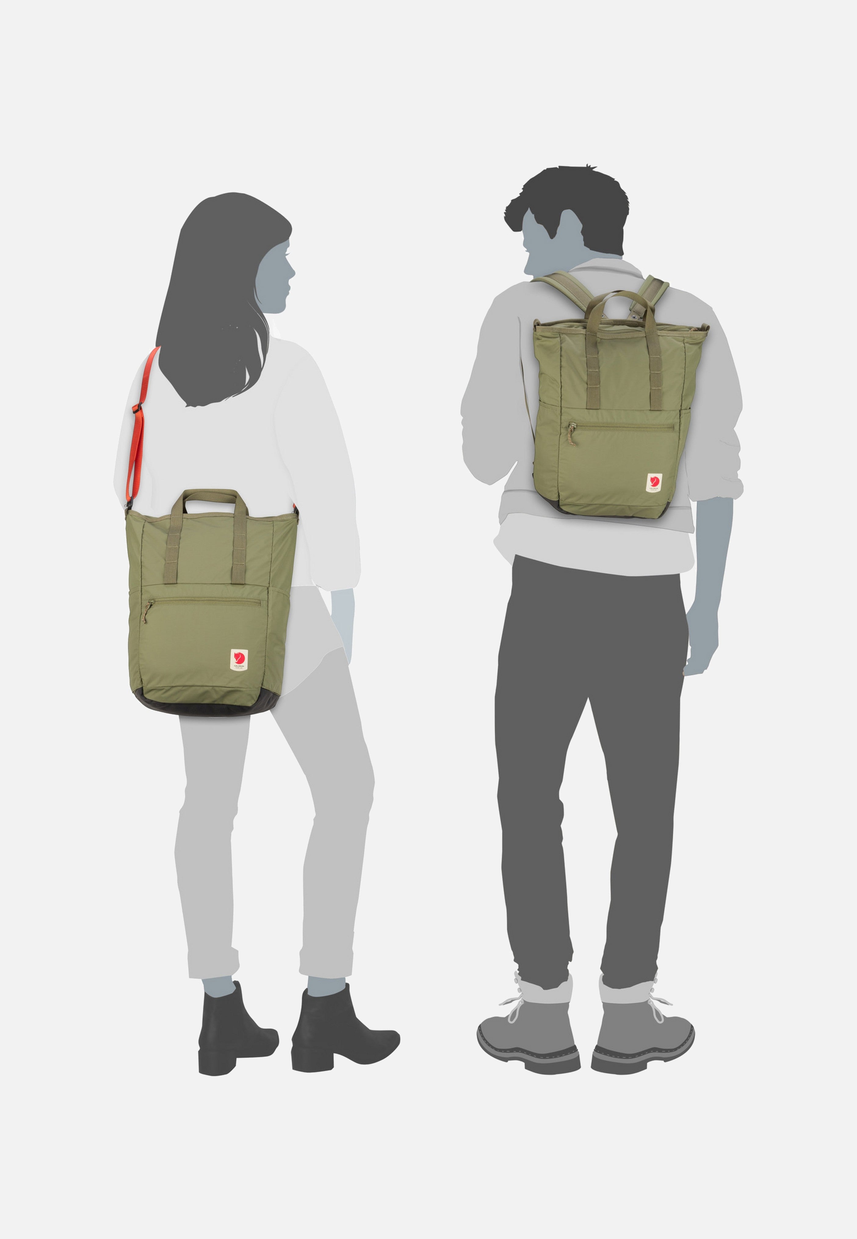 High Coast Totepack Green - Rucksack