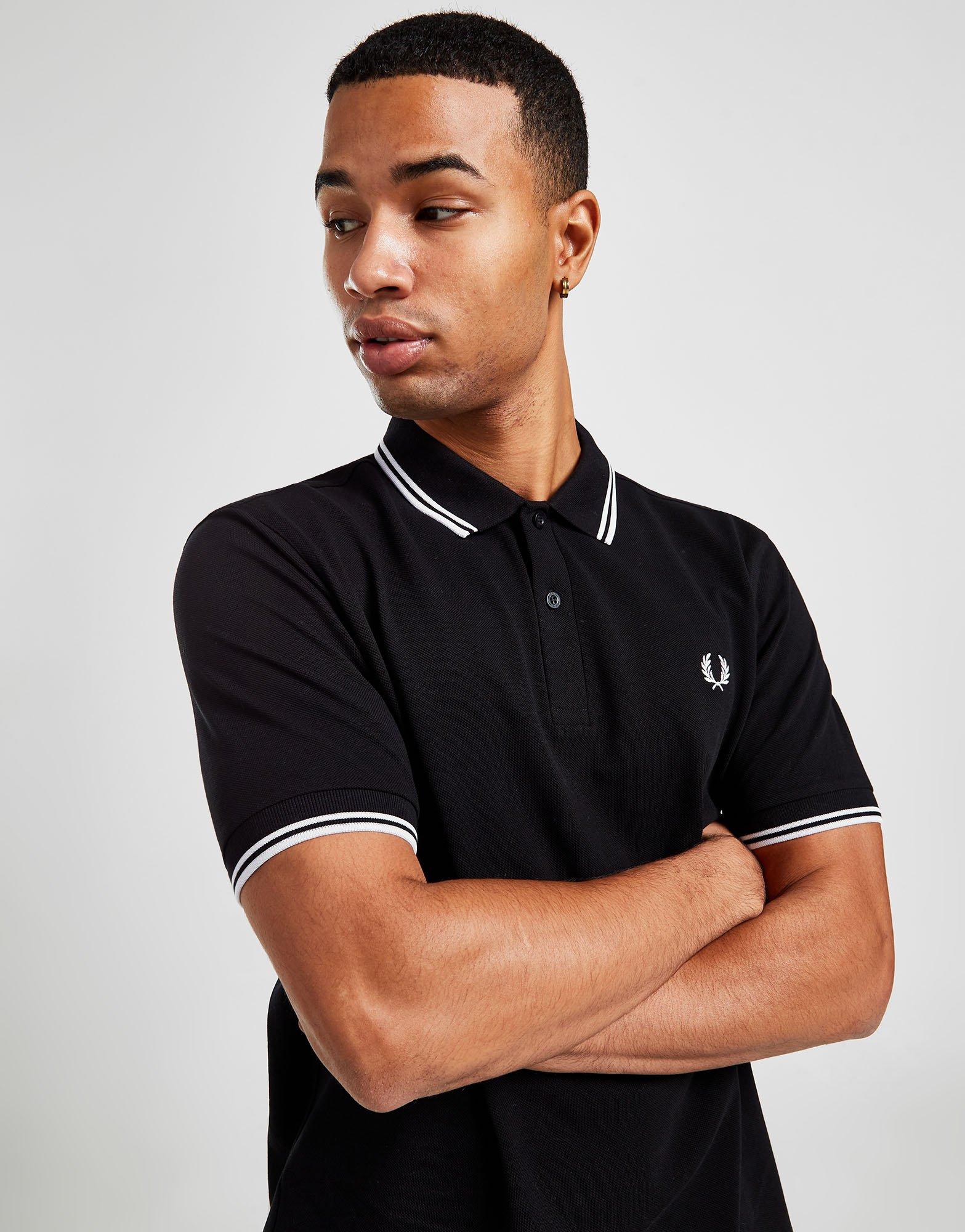 Fred Perry Polo Double Liseré Homme