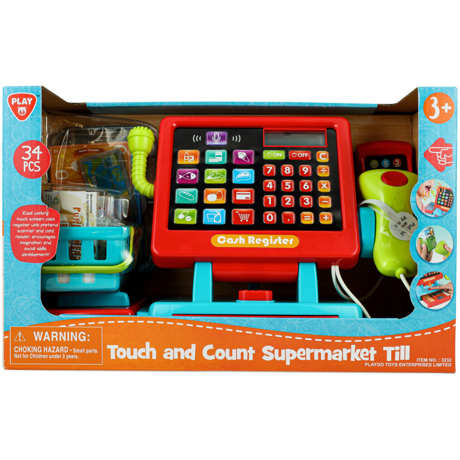 Playgo Touch & Count Supermarket