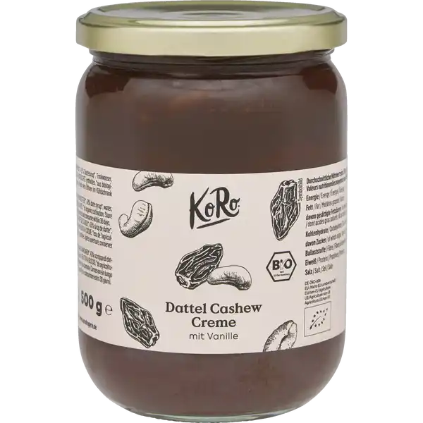 Bio Dattel Cashew Creme