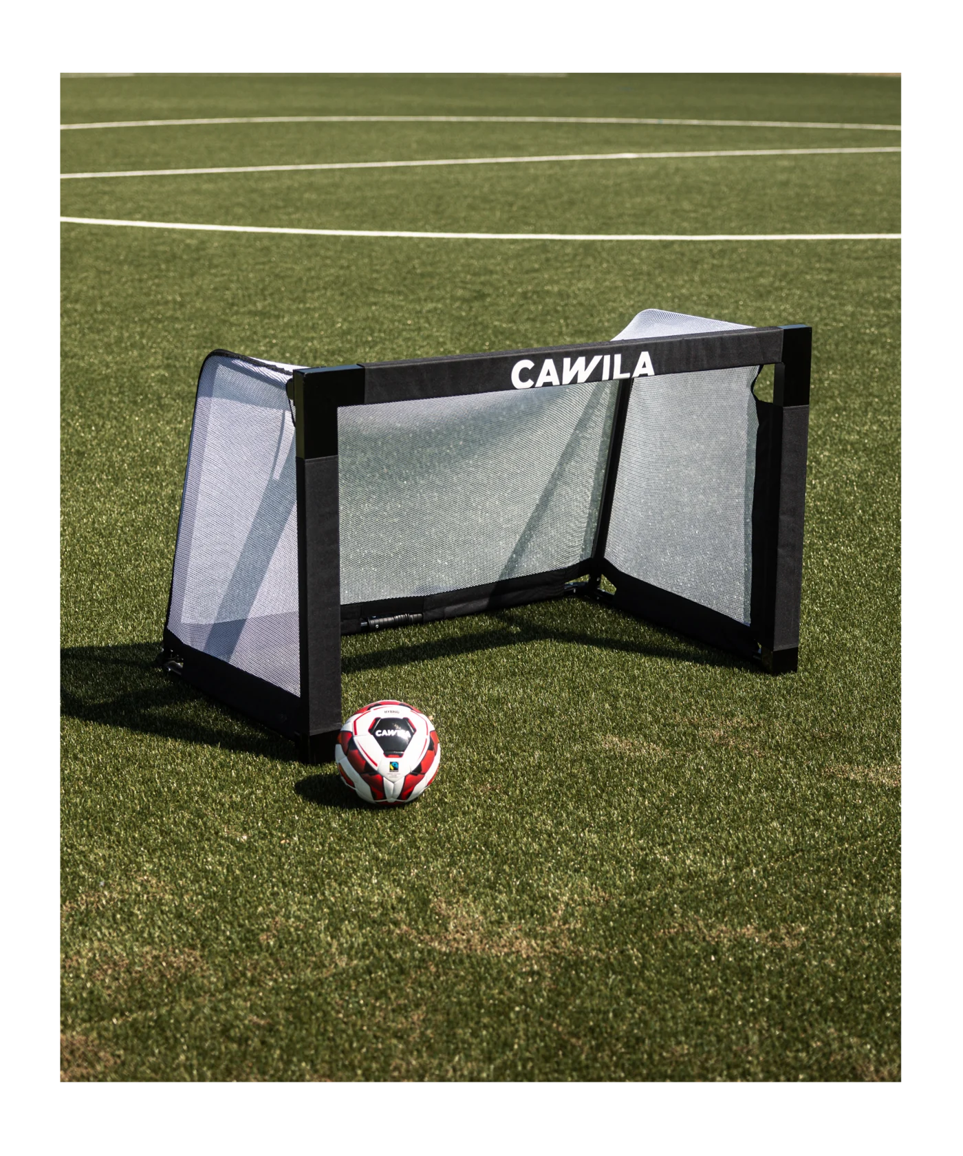 Cawila ACADEMY Minitor | Aluminium | 150 x 100cm Schwarz