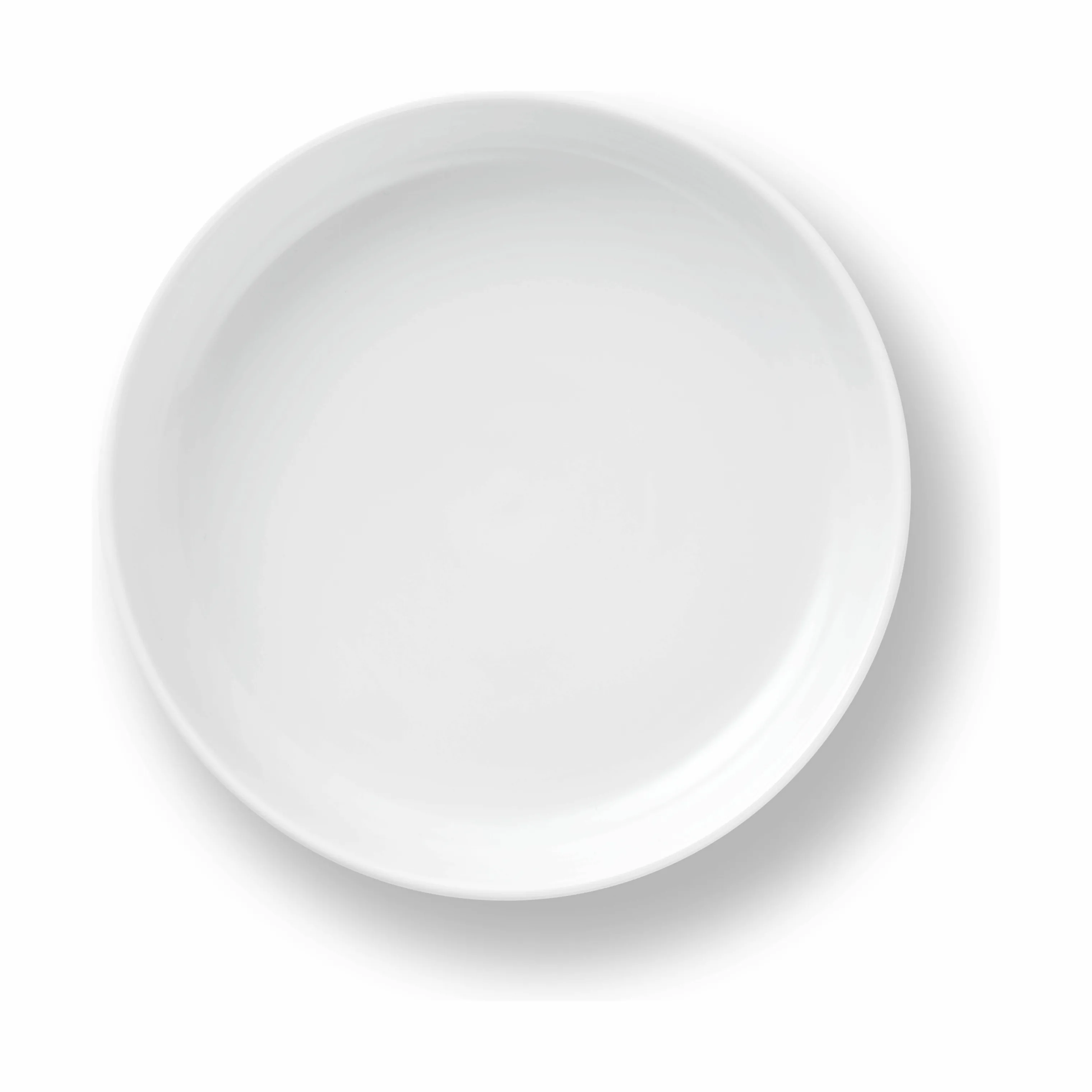 Royal Copenhagen Hvid Riflet Ovnfast Fad