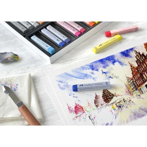 FABER-CASTELL Softpastell STUDIO QUALITY, Kartonetuis Softpastellkreiden