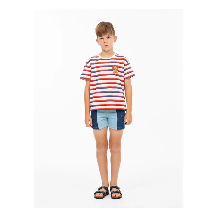 Wander & Wonder Short en Jean Coton Bio | Bleu