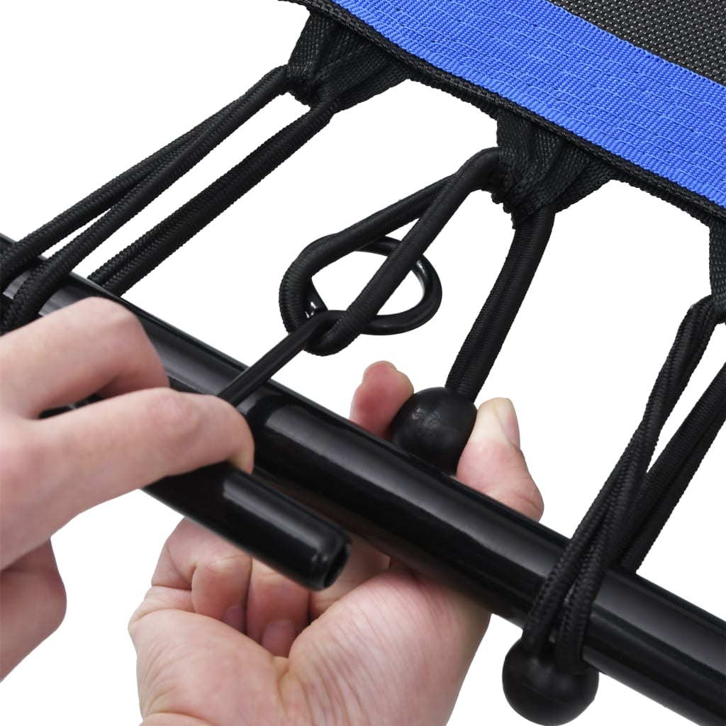 Tapete de segurança hexagonal VidaXL para trampolim de fitness, 122 cm