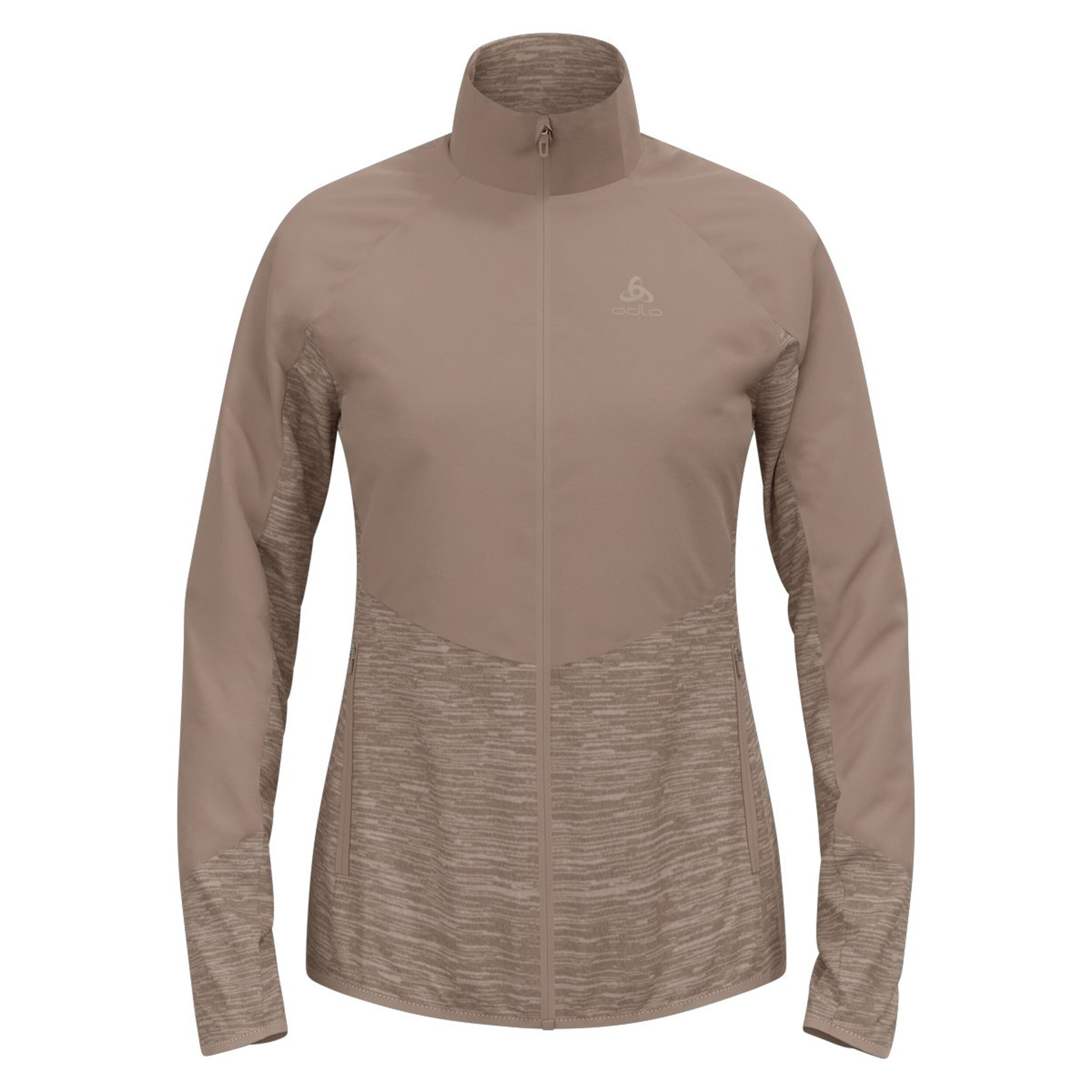Odlo Essential Insulator Hybrid Veste Running Femmes - Gris