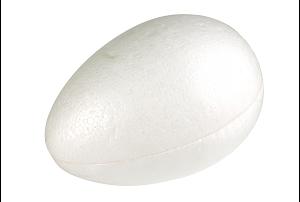 OEUF POLYSTYRENE EN 2 PARTIES 20X14CM