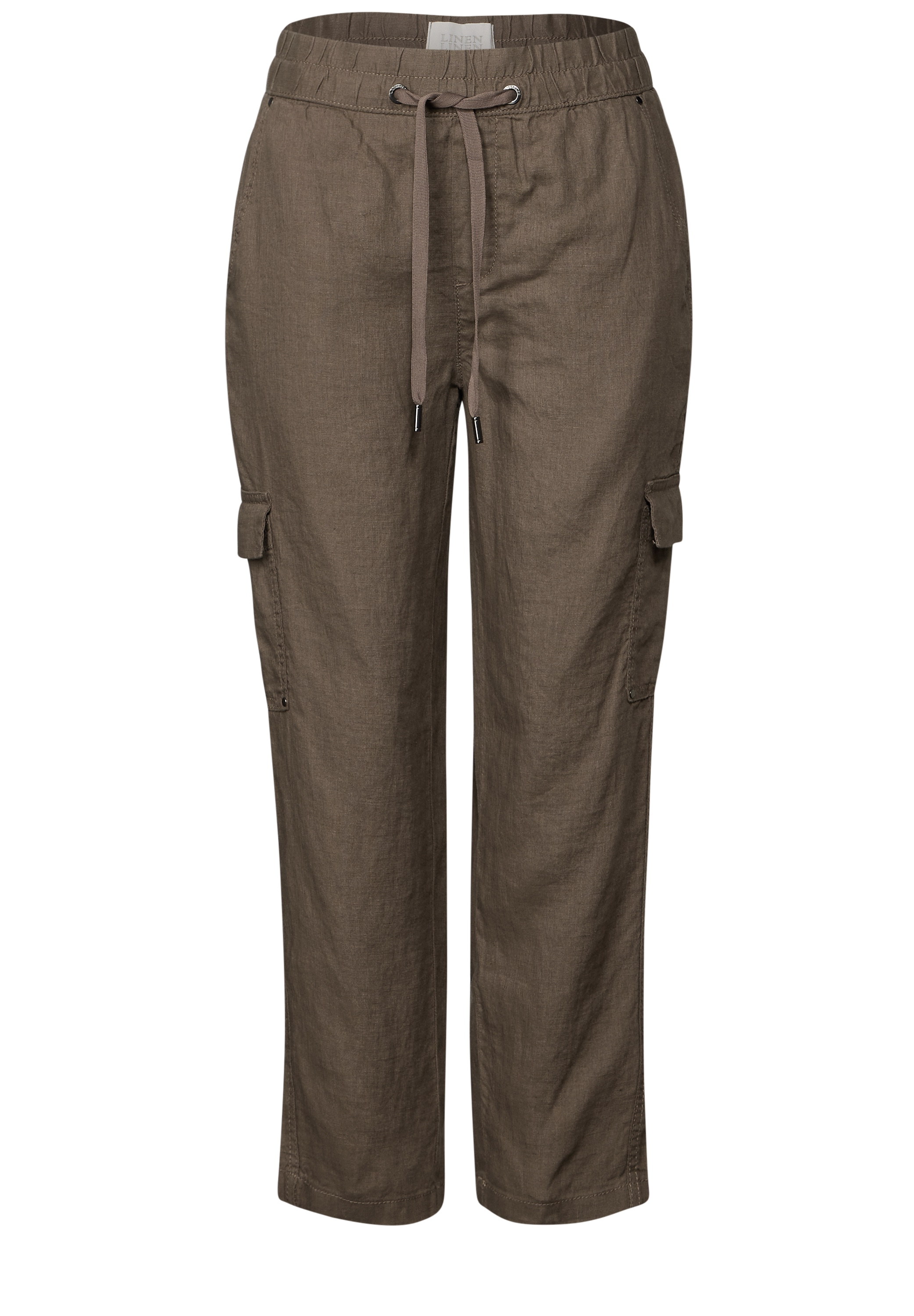 STREET ONE Leinenhose »Style BONNY«  Sommerhose im Cargo-Look