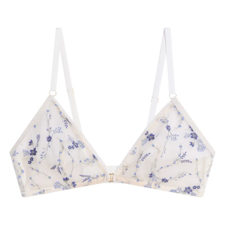 Icone Triangle Carlotta Broderies Françaises | Ecru