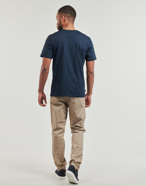 Timberland - Linear Logo Short Sleeve Tee - Marine