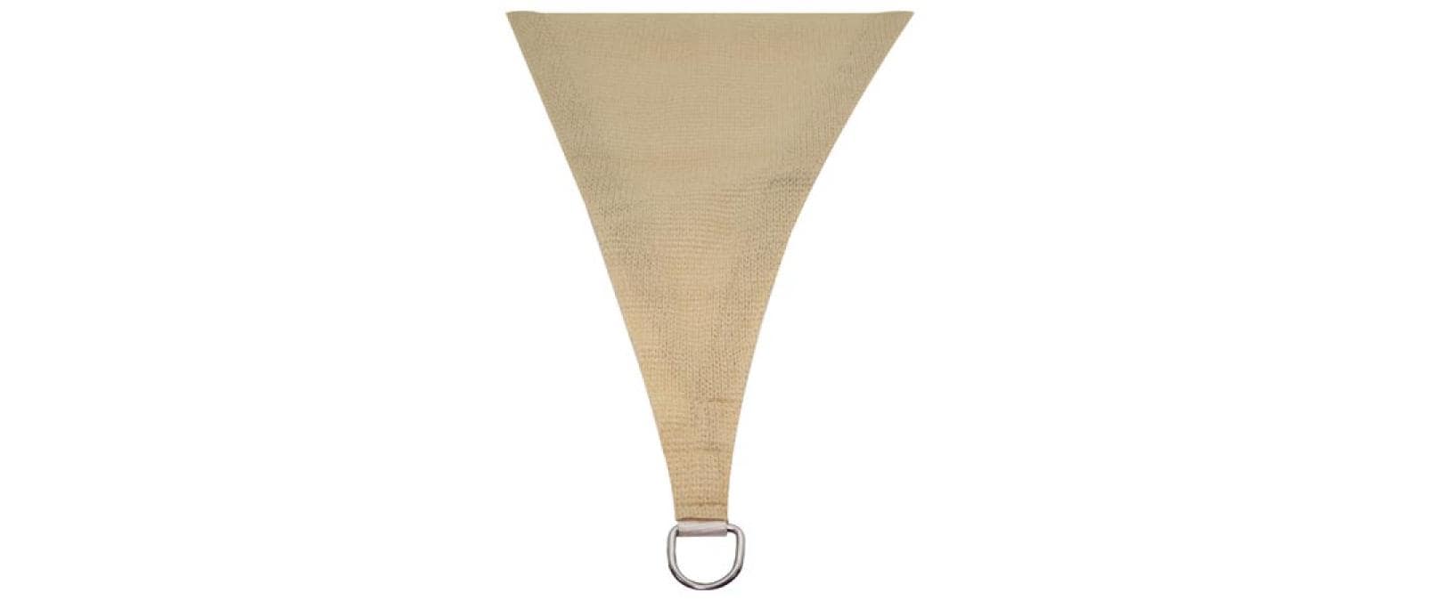Sonnensegel 360 cm, QuadratischQuadrat, 3.6 x 3.6 m, champagne