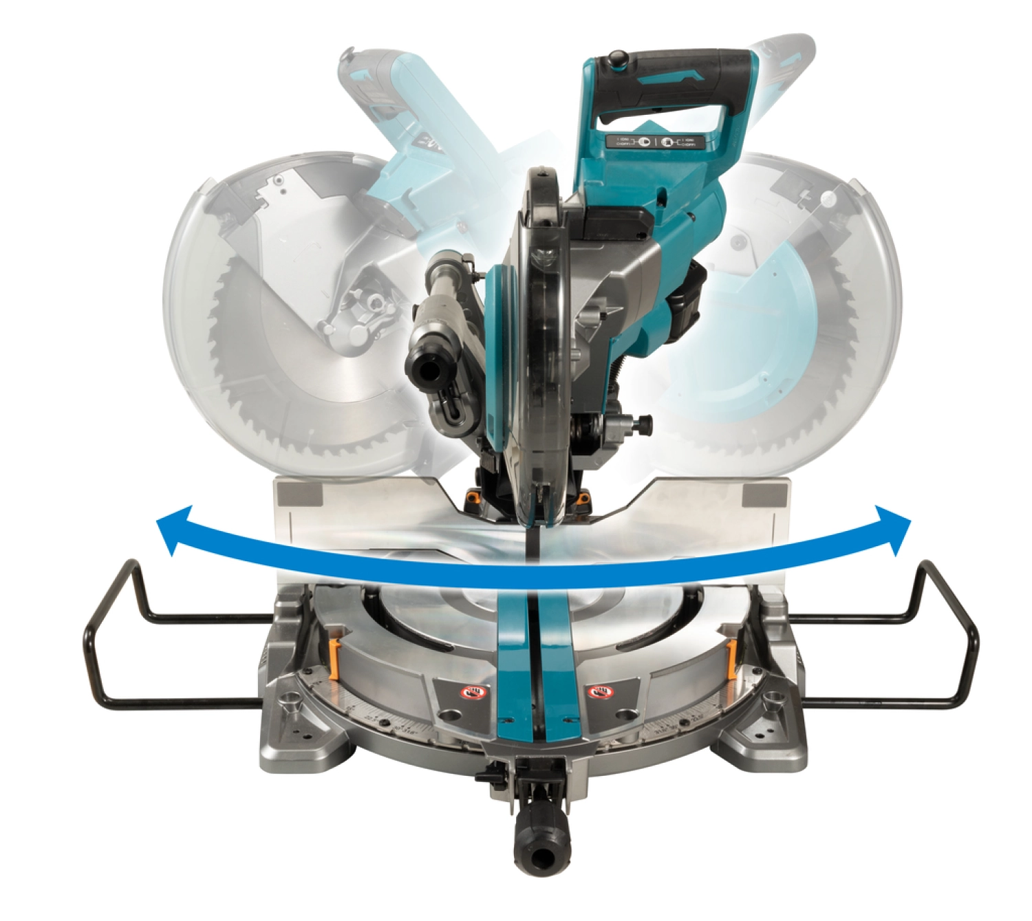 Makita LS004GZ01 XGT 40V Max Li-ion Radiaal afkortzaag 260 mm body - met AWS zender