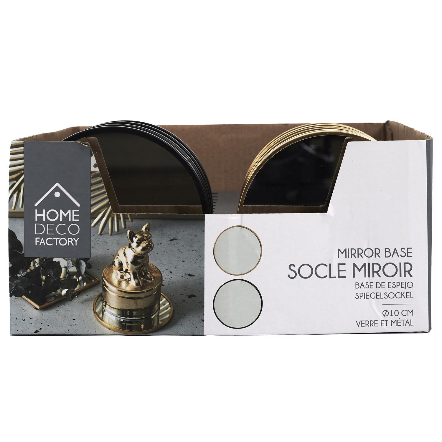 SOCLE MIROIR ROND D.10CM