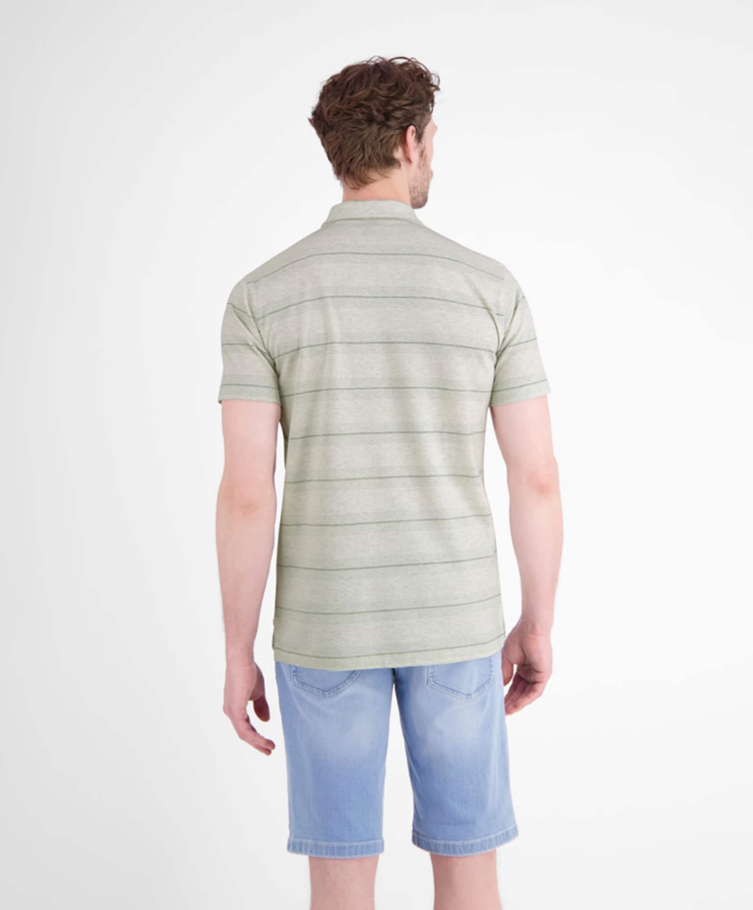 Lerros Heren polo ecru