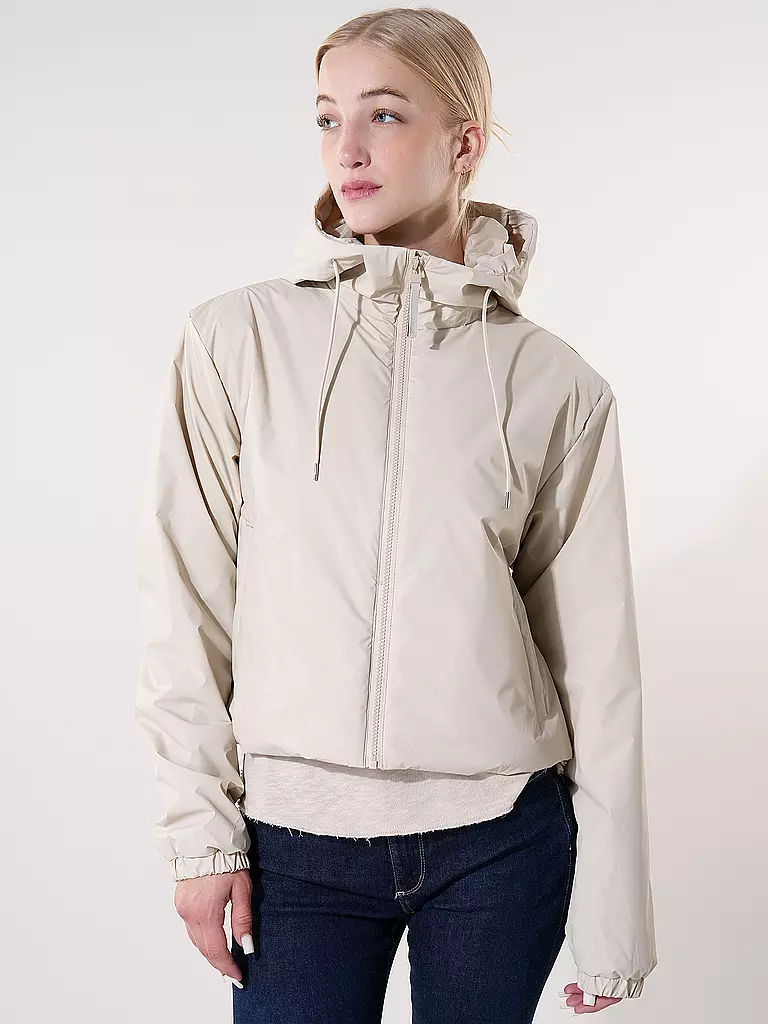 RAINS Jacke LOHJA SHORT INSULTED JACKET beige