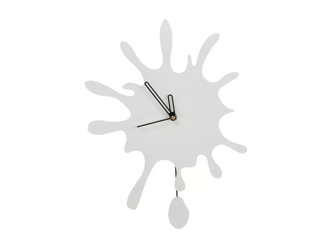 Horloge murale FULLY 27 cm Blanc