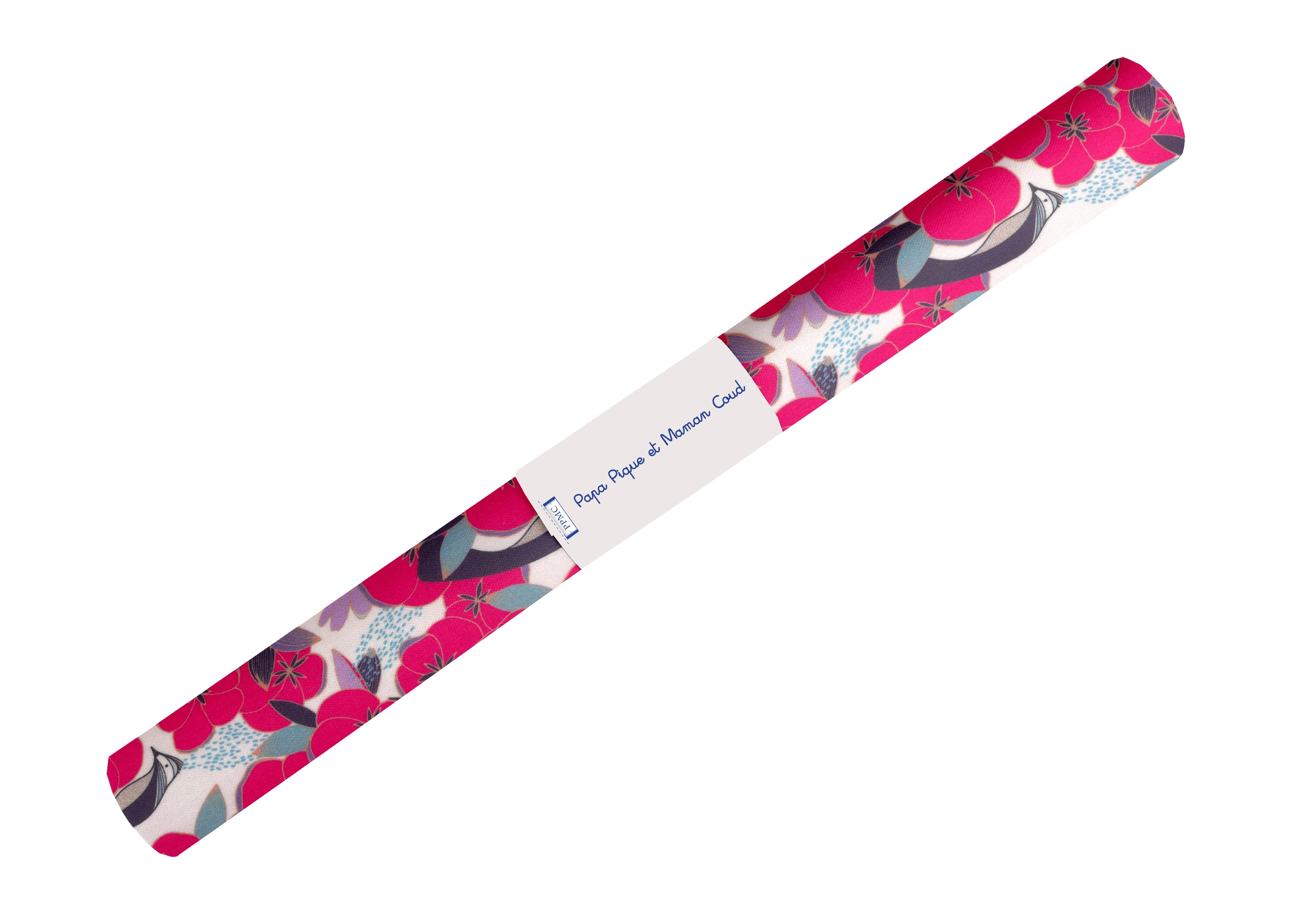 Coupon Tissu Enduit De 35Cm Ex2440 Coton D'or Fuchsia