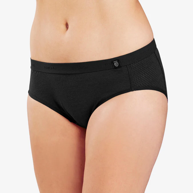 Decathlon Forclaz - Forclaz Trek 500 Roupa Íntima Feminina para Mochilão em Lã Merino