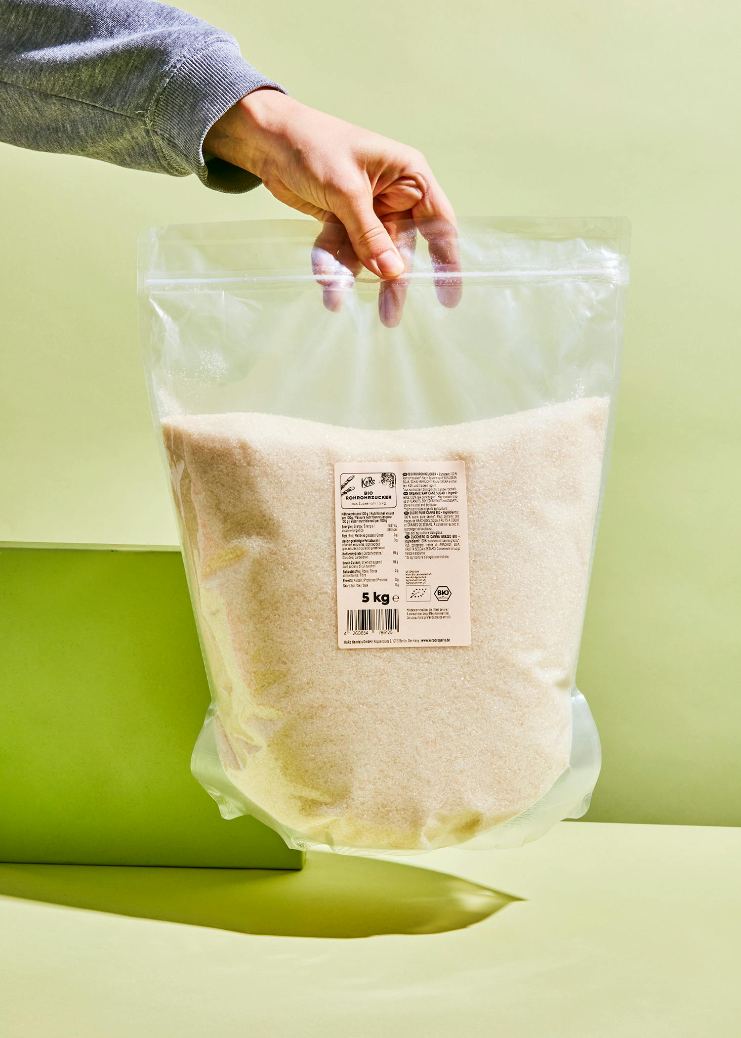 Bio Rohrohrzucker 5 kg