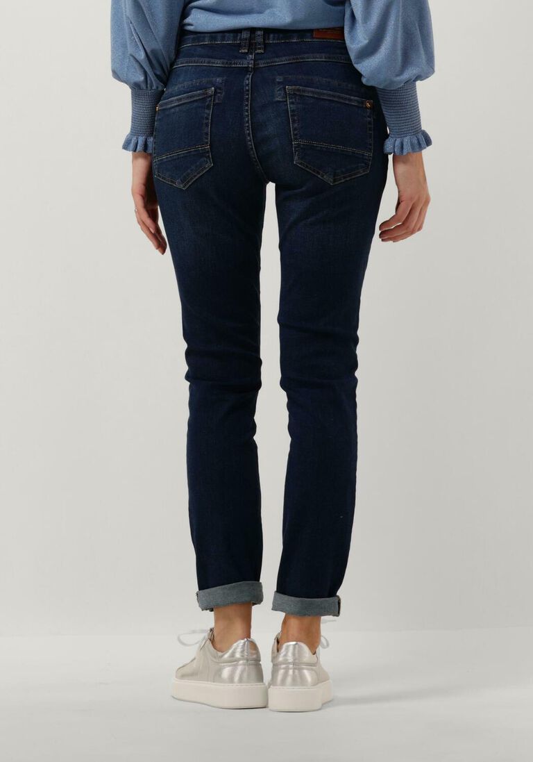 MOS MOSH donkerblauwe mos mosh slim fit jeans mmnaomi achilles jeans