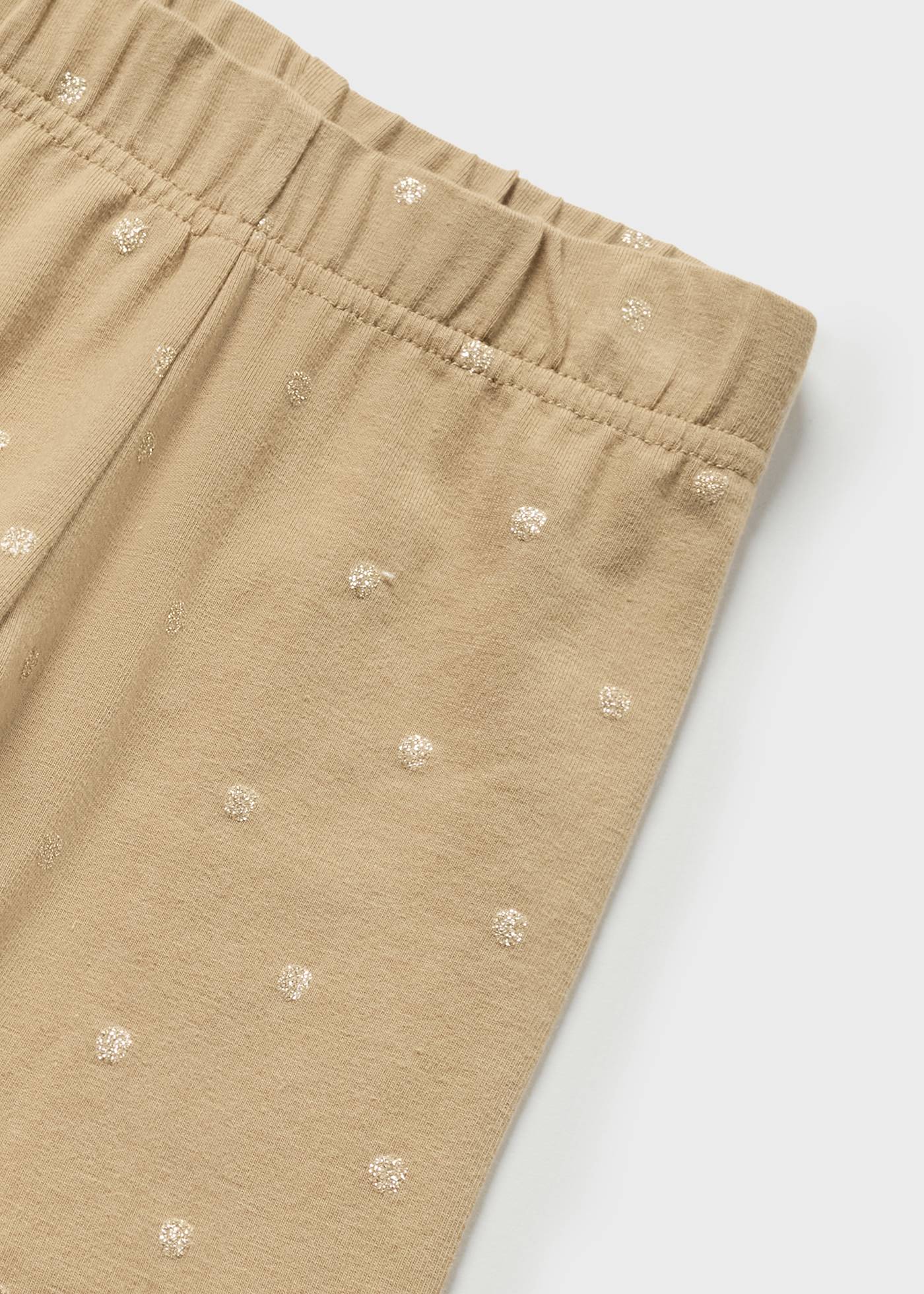 Conjunto de duas peças com leggings de algodão sustentável para bebê